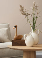 Dekorkanner i keramikk- to størrelser