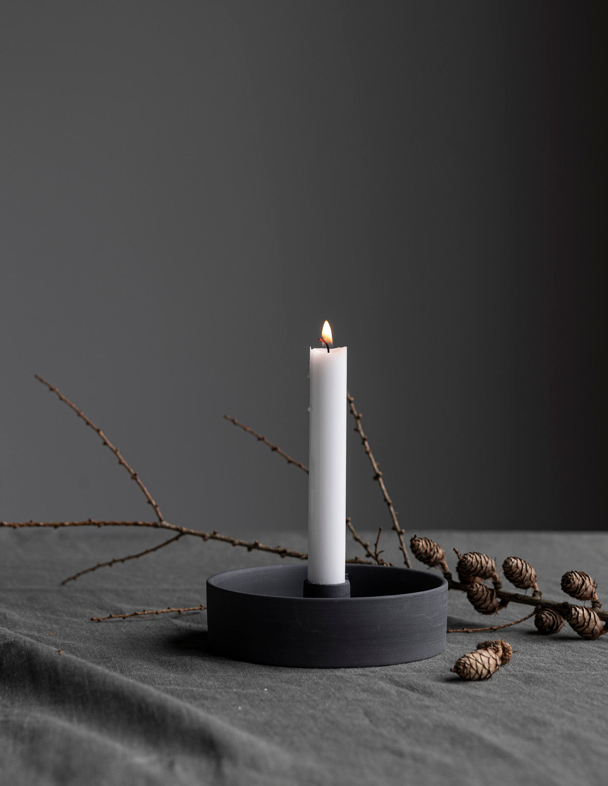 Storm lysestake- mørkegrå