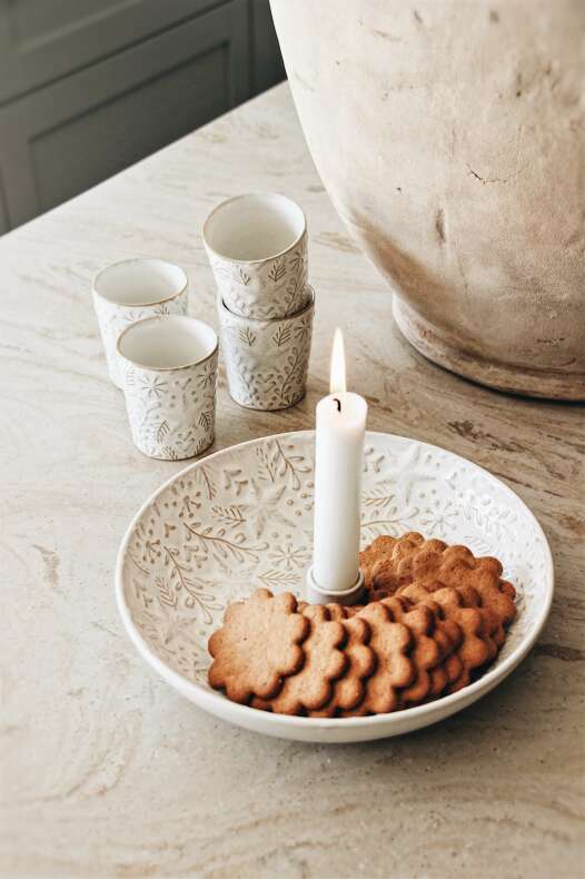 Winterheart lysestake fra Majas Cottage