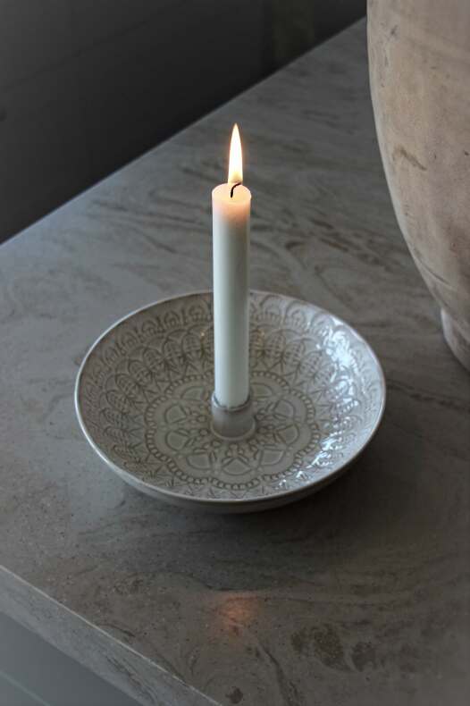 Lysestake hvit- happiness