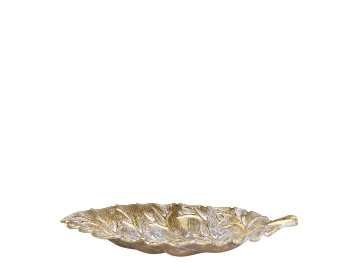 Bladformet gullskål fra Chic Antique