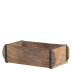 Vintage trekasse i resirkulert tre