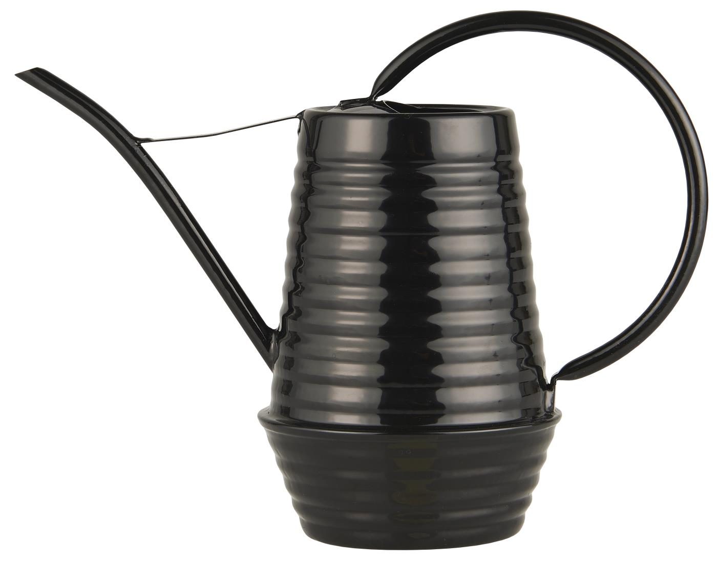 Vannkanne- sortlakkert metall fra Ib Laursen