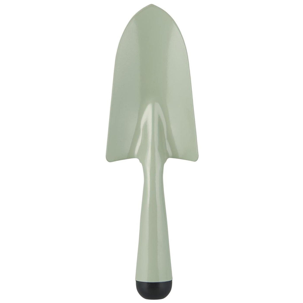 Planteskje i grønnlakkert metall fra Ib Laursen