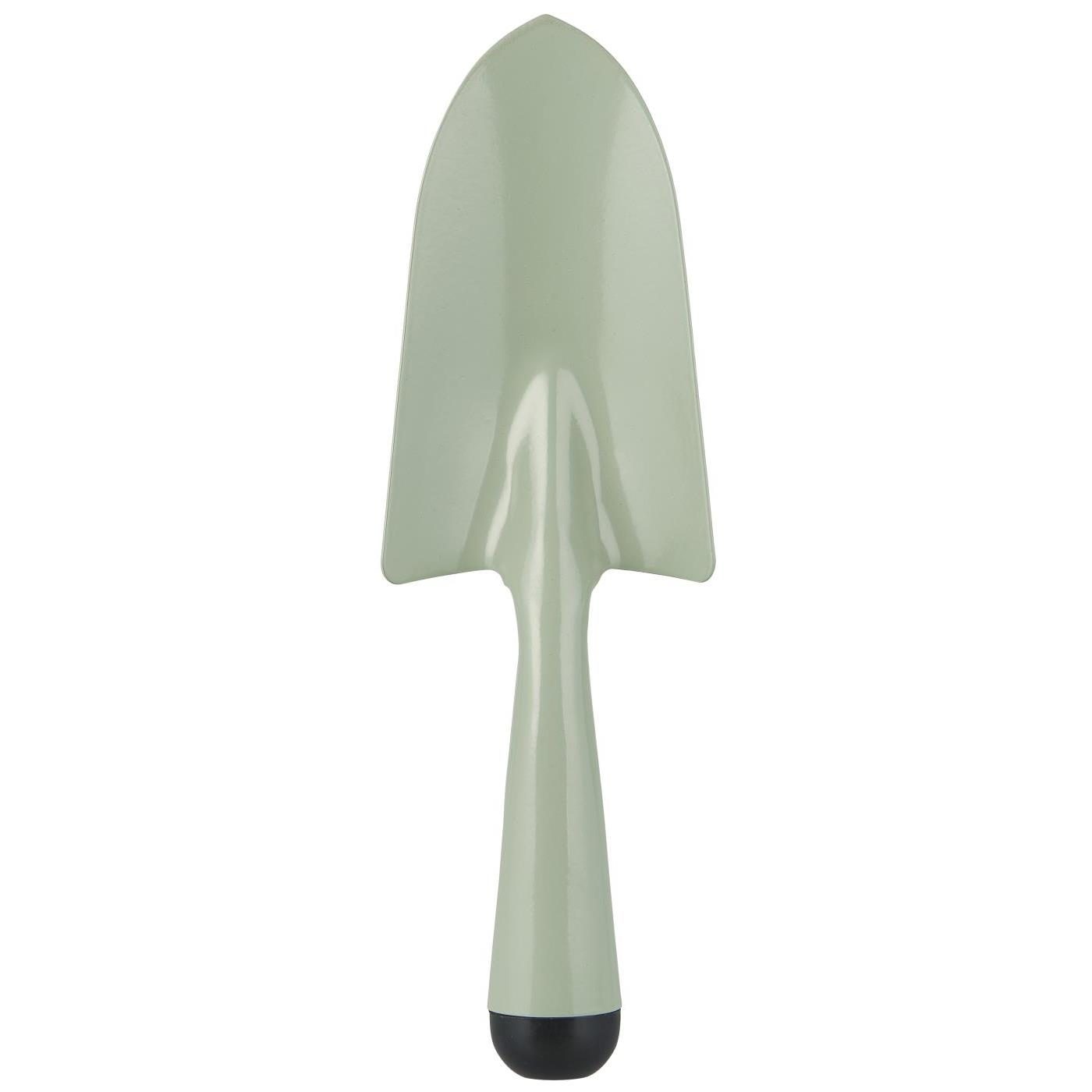 Planteskje i grønnlakkert metall fra Ib Laursen