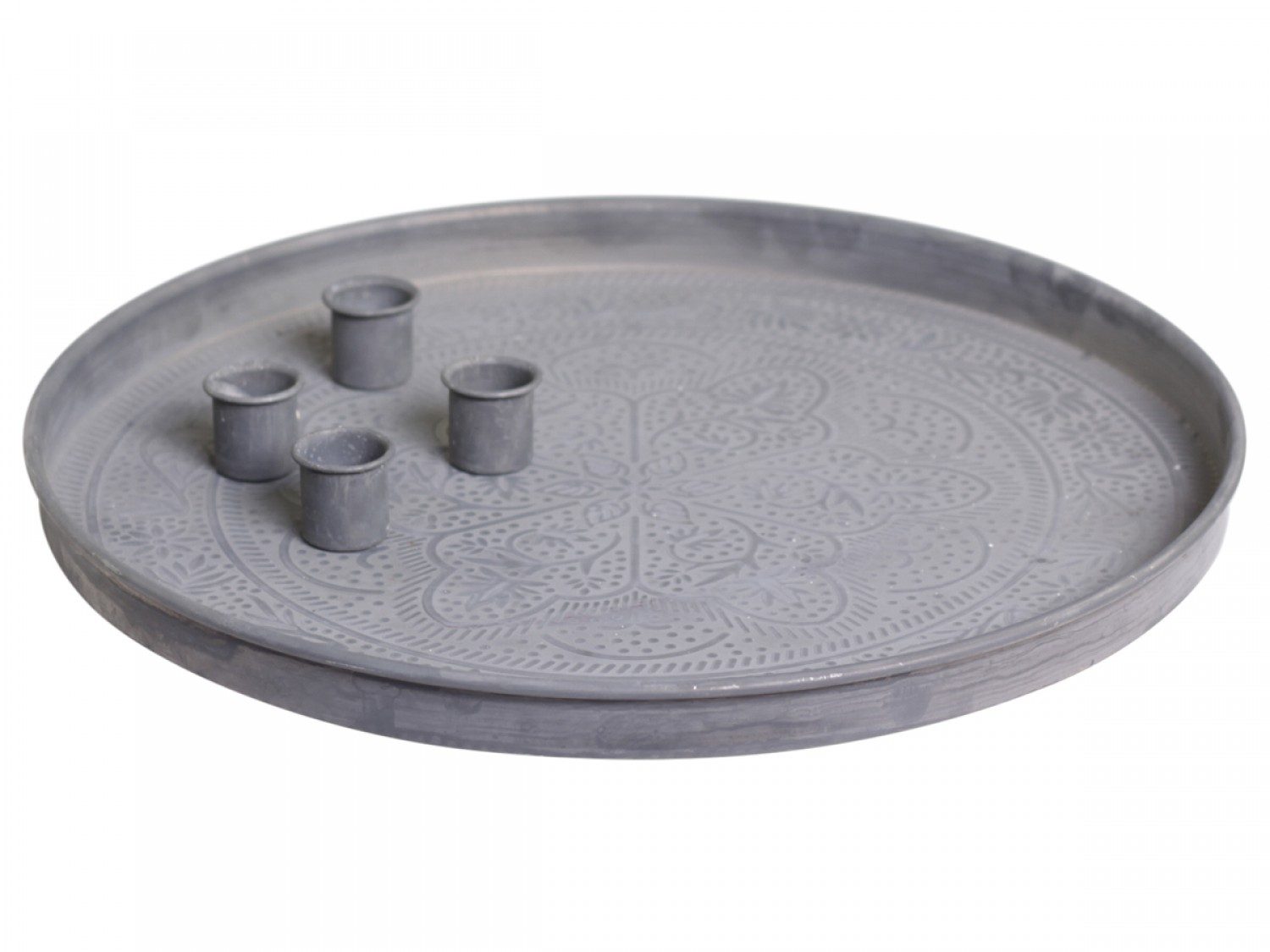 Adventstake med lysholdere i magnet