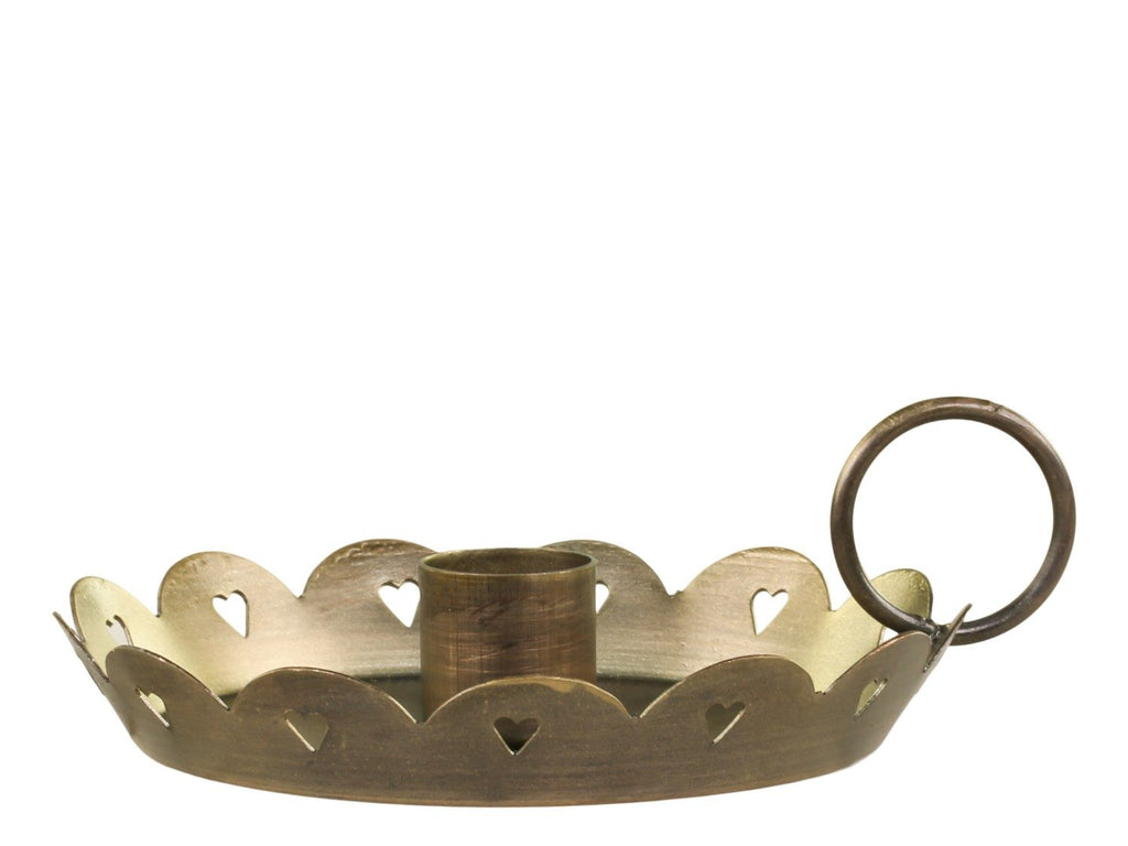 Kammer-stake med hjertekant