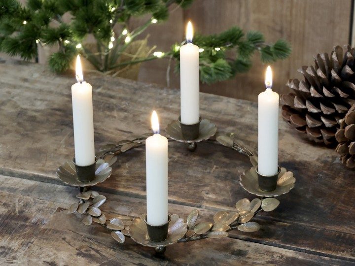 Adventskrans fra Chic Antique