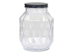 Glasskrukke med lokk- fire størrelser