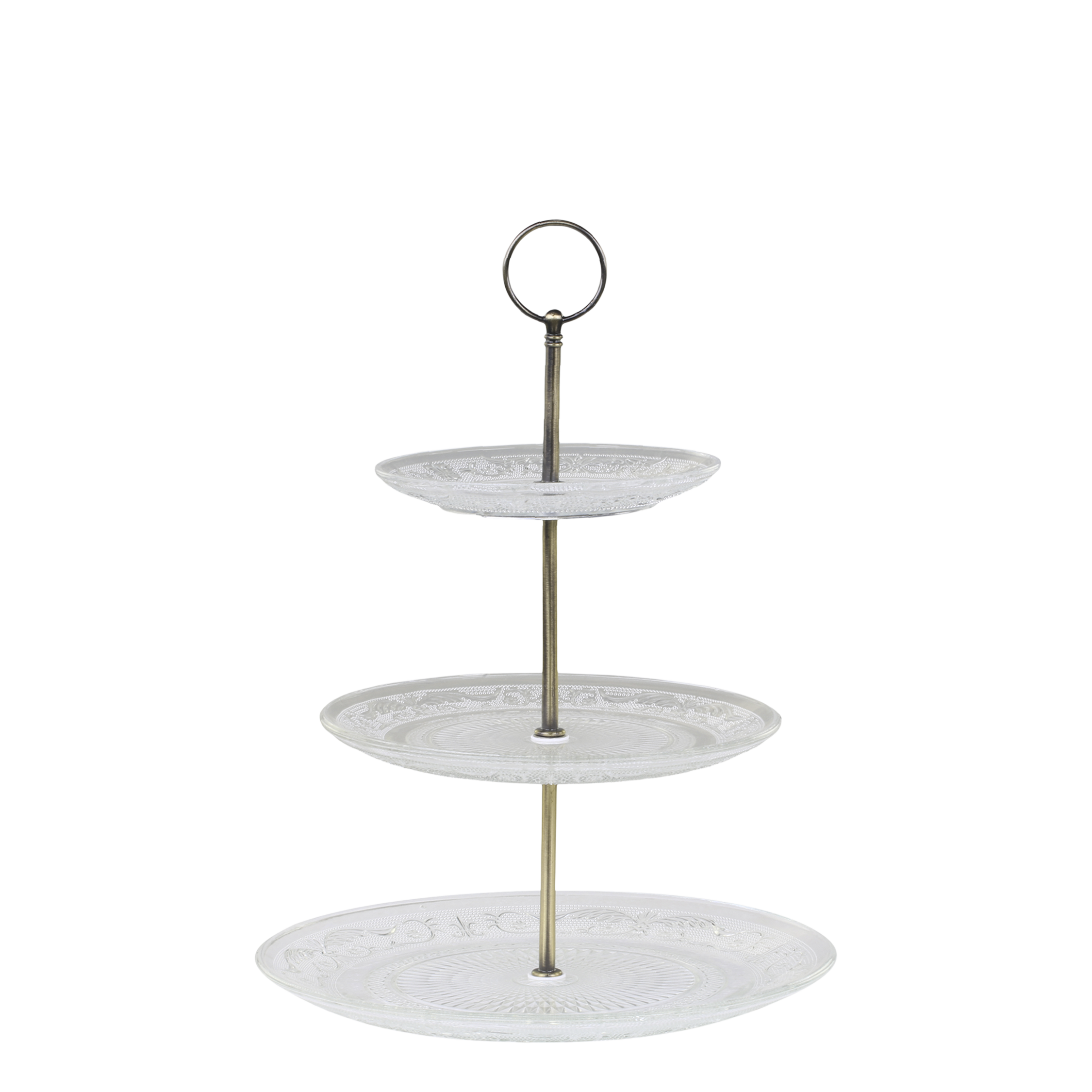 Etasjefat med tre glassflater