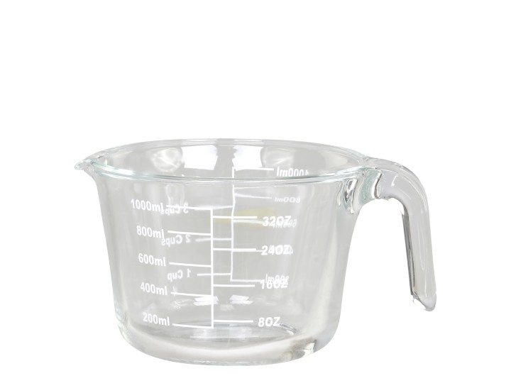 Målekanner av glass fra Chic Antique- tre størrelser