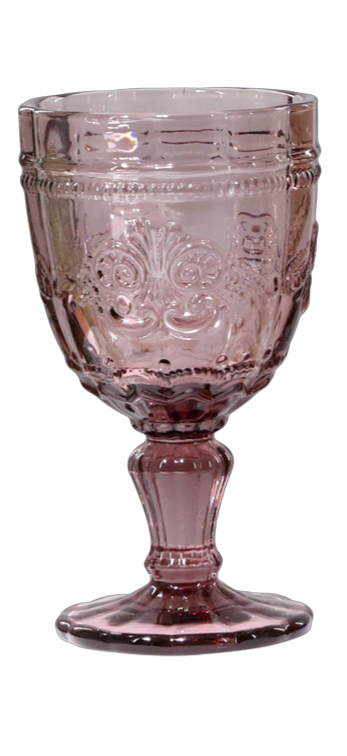 Vinglass m. mønster fra Chic Antique- fire varianter