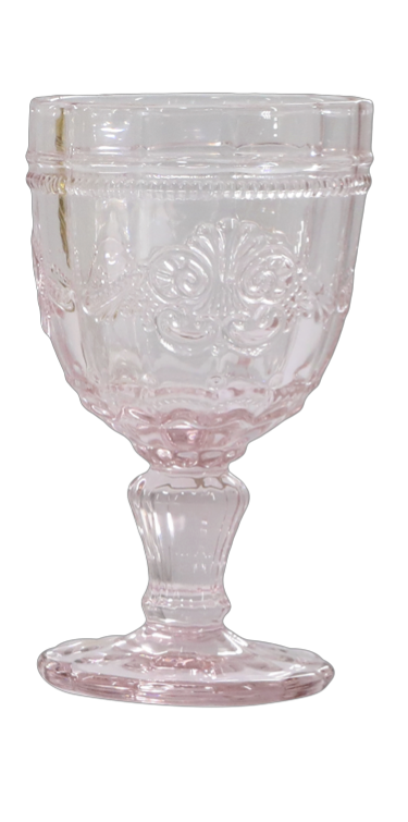 Vinglass m. mønster fra Chic Antique- fire varianter