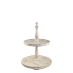 Tours etasjefat med utskjæring i mangotre