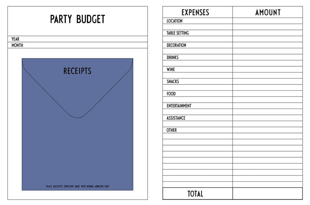 Budget book
