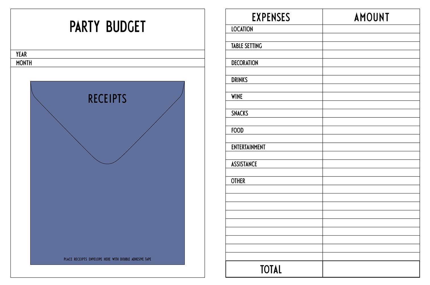 Budget book