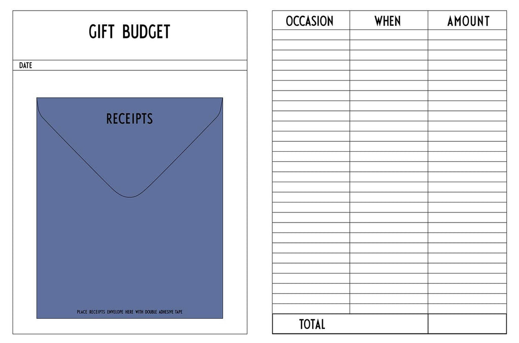 Budget book