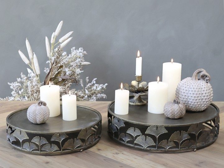 Fat med blomsterkant – to varianter