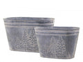 Potte med mønster- to størrelser