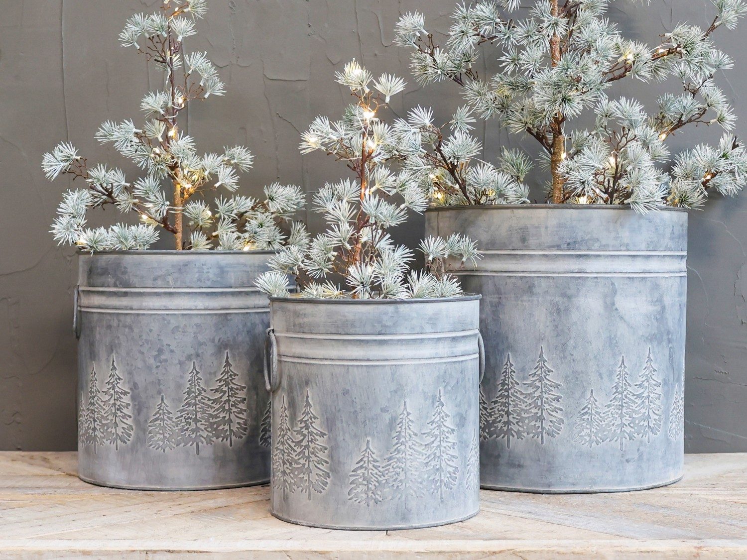 Sinkpotte med mønster fra Chic Antique- tre størrelser