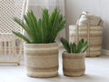Potteskjuler i jute fra Chic Antique