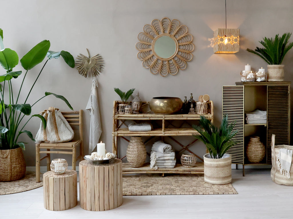 Potteskjuler i jute fra Chic Antique - to størrelser