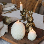 Vienne kubbelys med bladmønster fra Chic Antique- to størrelser