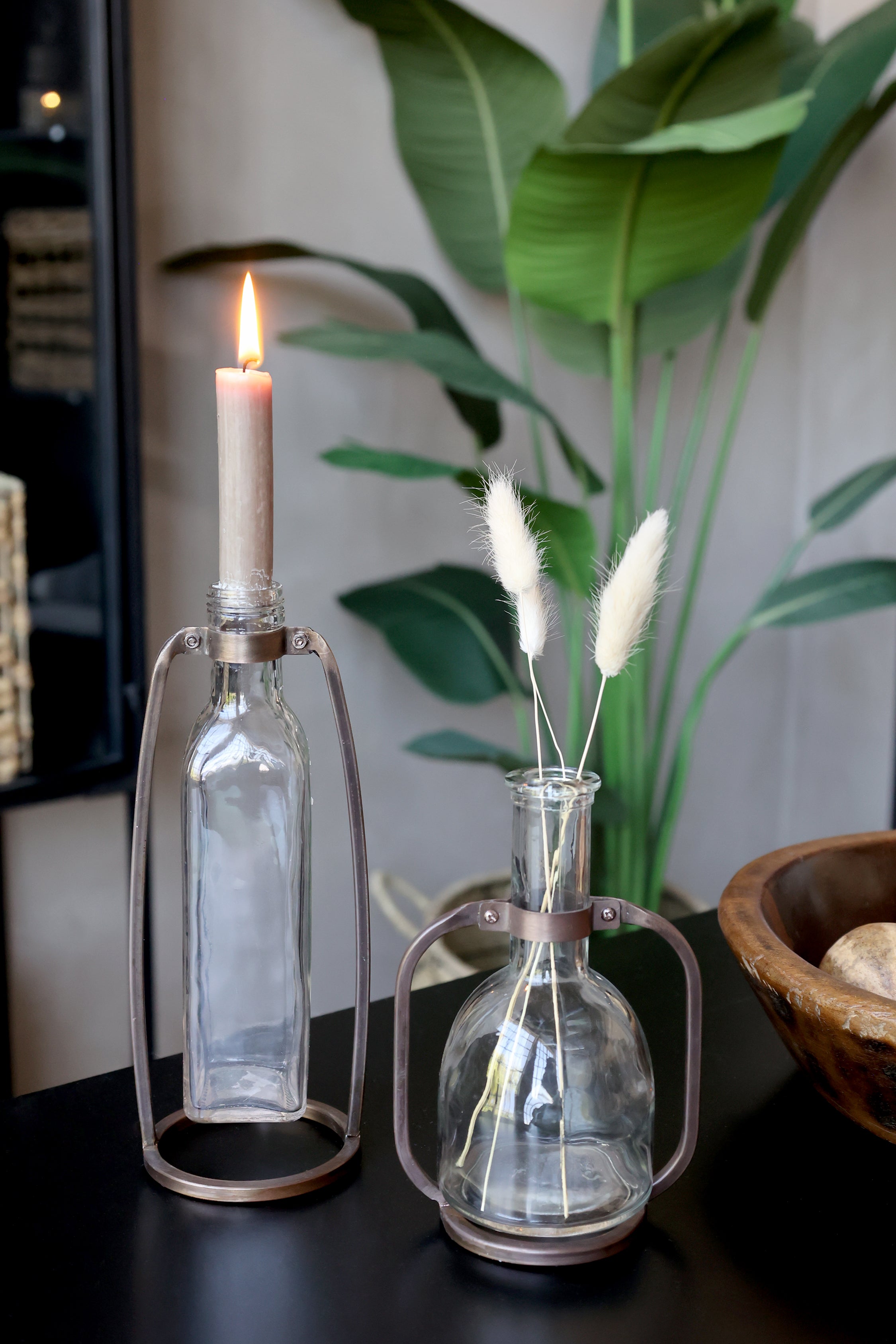 Flaske med håndtak fra Chic Antique - to størrelser