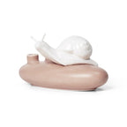 Blomstervase med snegl