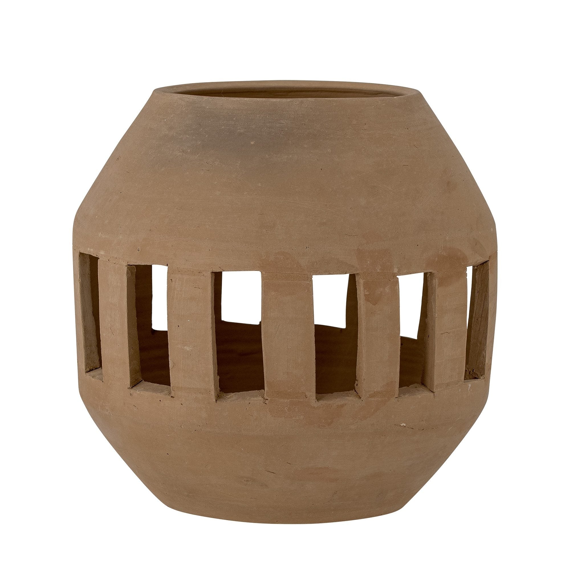 Stor lykt av terrakotta fra Bloomingville