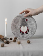 Gryteunderlag med nisse