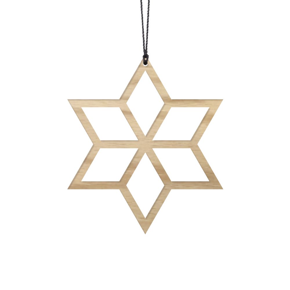 Snøfnugg fra Felius Design- tre varianter