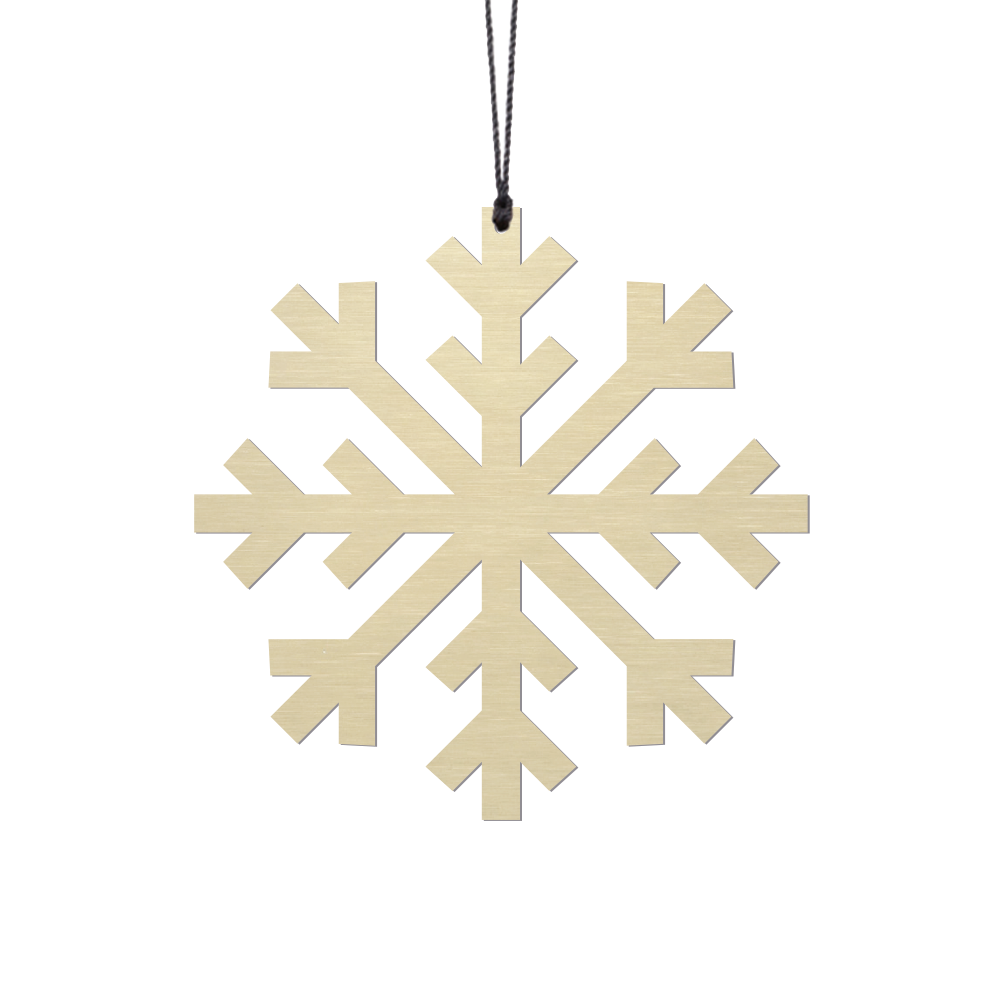 Snøfnugg fra Felius Design - to farger