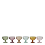 Chic Antique Saint-Emilion glass med stett - finnes i 6 farger