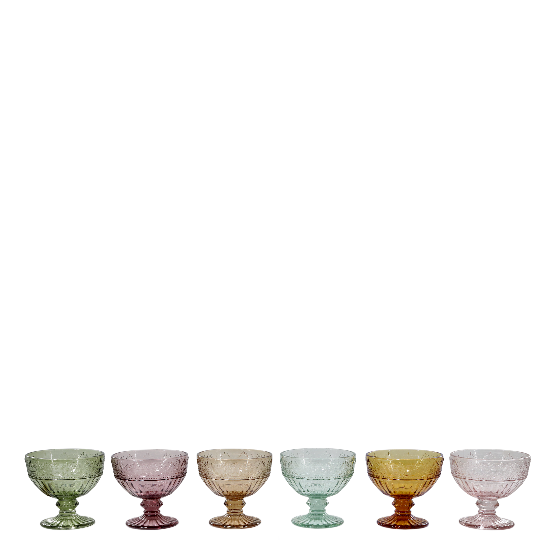 Chic Antique Saint-Emilion glass med stett - finnes i 6 farger