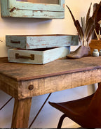 Bakke av gjenbrukstre - grønn