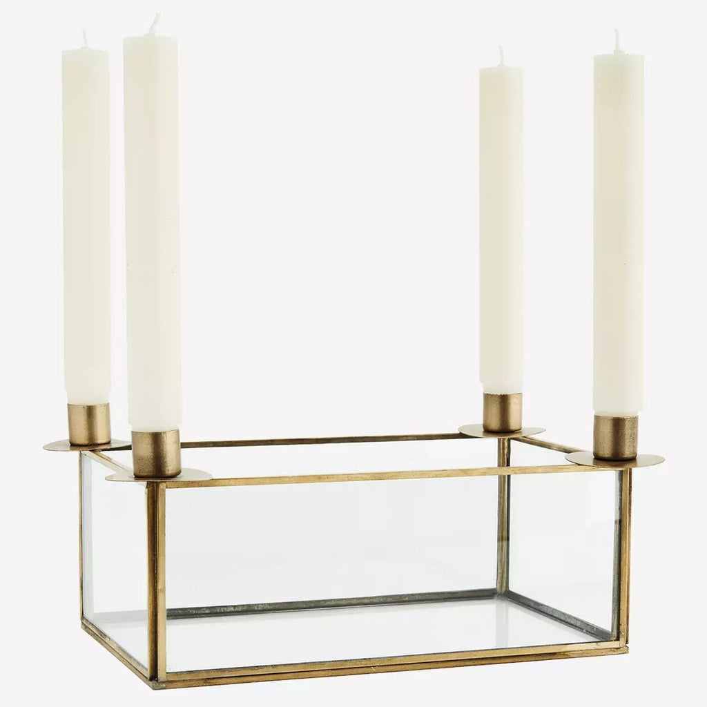 Adventstake i gull og glass fra Madam Stoltz