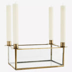 Adventstake i gull og glass fra Madam Stoltz