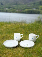 Krus med blått hjerte